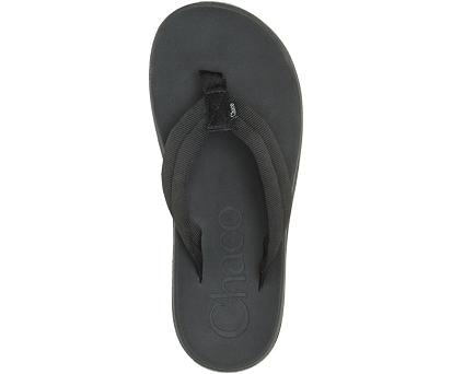 Chanclas Chaco Mujer Chillos Negras España UQJB26308